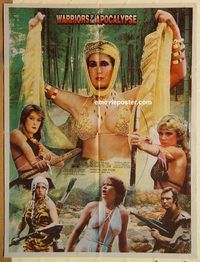 t112 SWITCHBLADE SISTERS Pakistani movie poster '75 sexy warriors!