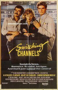 t113 SWITCHING CHANNELS Pakistani movie poster '88 Kathleen Turner