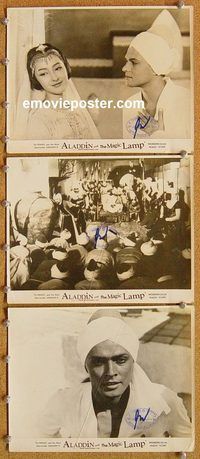 u424 ALADDIN & HIS MAGIC LAMP 3 8x10 movie stills '68 Russian