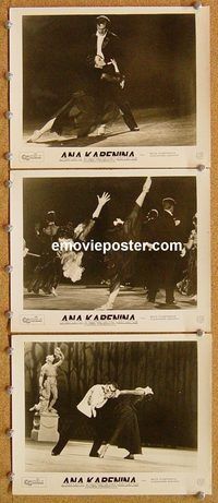 u433 ANNA KARENINA 3 Spanish 8x10 movie stills '74 Leo Tolstoy musical!