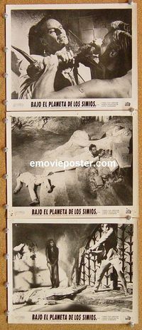 u453 BENEATH THE PLANET OF THE APES 3 Spanish 8x10 movie stills '70
