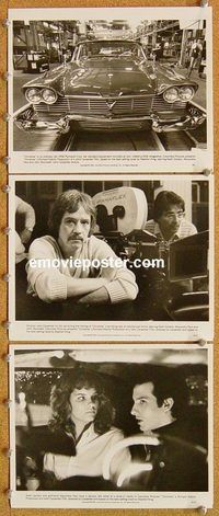 u063 CHRISTINE 6 8x10 movie stills '83 Stephen King, John Carpenter