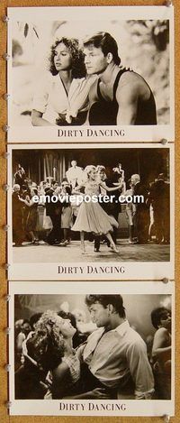 t911 DIRTY DANCING 8 8x10 movie stills '87 Grey, Patrick Swayze