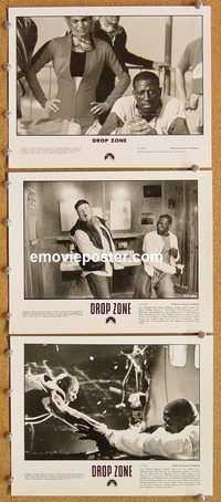 u297 DROP ZONE 4 8x10 movie stills '94 Wesley Snipes, Gary Busey