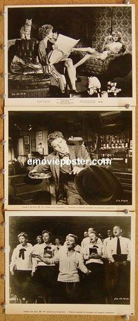 u561 ELMER GANTRY 3 8x10 movie stills '60 Burt Lancaster, Simmons