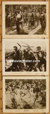 t777 HERCULES 12 8x10 movie stills '59 mightiest man Steve Reeves!