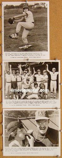 t797 HERE COME THE TIGERS 11 8x10 movie stills '78 little league!
