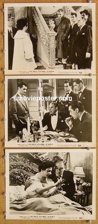 u666 JOE MACBETH 3 8x10 movie stills '56 Paul Douglas, Roman