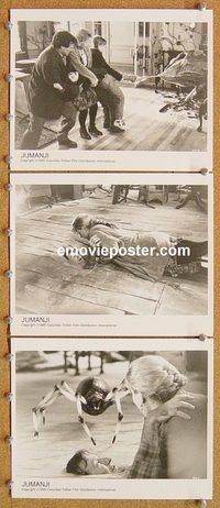 u667 JUMANJI 3 8x10 movie stills '95 classic Robin Williams fantasy!