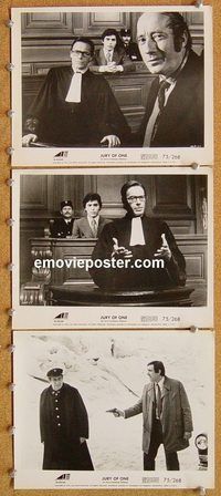 u669 JURY OF ONE 3 8x10 movie stills '75 Sophia Loren, Jean Gabin