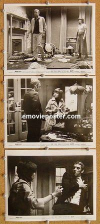 u090 KLUTE 6 8x10 movie stills '71 Jane Fonda, Donald Sutherland