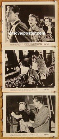 u689 LIMPING MAN 3 8x10 movie stills '53 Lloyd Bridges, Lister