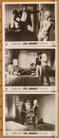 t870 LOS JUNIORS 9 8x10 movie stills '69 Pedra Armendariz Jr