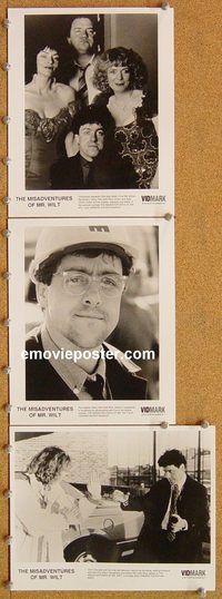 u717 MISADVENTURES OF MR WILT 3 8x10 movie stills '89 crime comedy!