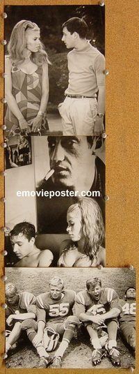 u750 OUT OF IT 3 8x10 movie stills '69 young Jon Voight pictured!