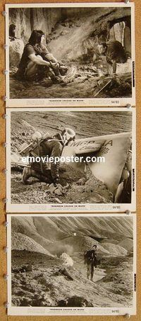 u793 ROBINSON CRUSOE ON MARS 3 8x10 movie stills '64 Paul Mantee