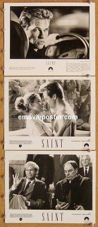 t951 SAINT 8 8x10 movie stills '97 Val Kilmer, Elisabeth Shue