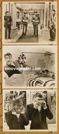 t952 SALT & PEPPER 8 8x10 movie stills '68 Sammy Davis Jr, Lawford