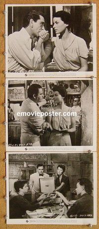 u866 THIS ANGRY AGE 3 8x10 movie stills '58 Anthony Perkins, Mangano