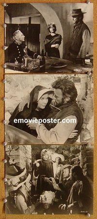 u246 TWO MULES FOR SISTER SARA 5 7.25x9.25 movie stills '70 Eastwood