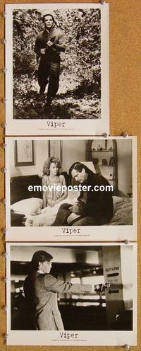 u250 VIPER 5 8x10 movie stills '88 Linda Purl, James Tolkan