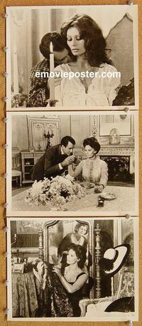 u136 VOYAGE 6 8x10 movie stills '74 Sophia Loren, Richard Burton
