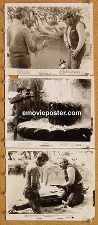 u912 WATERHOLE #3 3 8x10 movie stills '67 James Coburn, western!