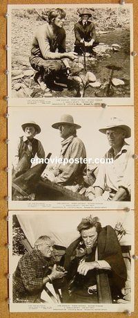 u398 WAY WEST 4 8x10 movie stills '67 Kirk Douglas, Robert Mitchum