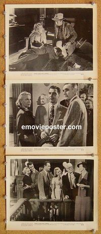 u922 WHEN GANGLAND STRIKES 3 8x10 movie stills '56 Raymond Greenleaf