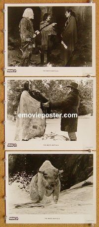 u400 WHITE BUFFALO 4 8x10 movie stills '77 Charles Bronson