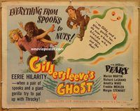 w030 GILDERSLEEVE'S GHOST half-sheet movie poster '44 spooks to nuts!