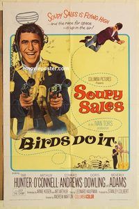 a626 BIRDS DO IT one-sheet movie poster '66 Soupy Sales, Tab Hunter