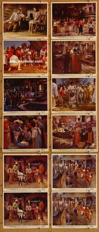 a026 PORGY & BESS 12 color 8x10 movie stills '59 Sidney Poitier