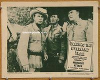 a424 BLAZING THE OVERLAND TRAIL Chap 7 movie lobby card '56 serial