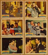 b249 BROTHERS RICO 6 movie lobby cards '57 Richard Conte, film noir!