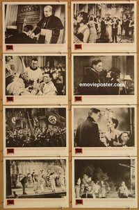 a967 CARDINAL 8 movie lobby cards '64 Otto Preminger, Romy Schneider
