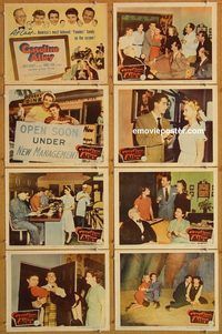 b017 GASOLINE ALLEY 8 movie lobby cards '51 Scotty Beckett, Lydon