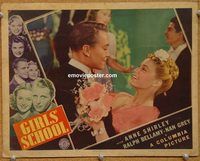 a469 GIRLS' SCHOOL movie lobby card '38 Anne Shirley close up!