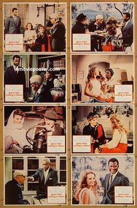 b030 GUESS WHO'S COMING TO DINNER 8 movie lobby cards '67 Poitier