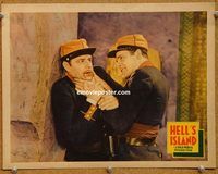 a479 HELL'S ISLAND movie lobby card '30 Jack Holt, Ralph Graves