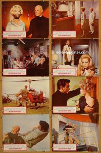 b059 KISS THE GIRLS & MAKE THEM DIE 8 movie lobby cards '66
