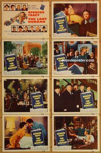 b062 LAST HURRAH 8 movie lobby cards '58 John Ford, Spencer Tracy