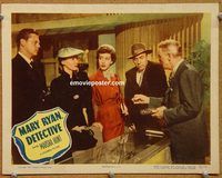 a511 MARY RYAN, DETECTIVE movie lobby card #3 '50 Marsha Hunt