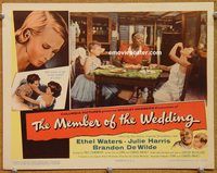 a513 MEMBER OF THE WEDDING movie lobby card '53 Ethel Waters, Harris