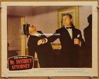 a516 MR DISTRICT ATTORNEY movie lobby card #3 '46 Dennis O'Keefe