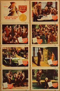 b114 OPERATION MAD BALL 8 movie lobby cards '57 Jack Lemmon, Kovacs