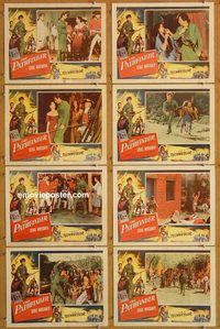 b117 PATHFINDER 8 movie lobby cards '52 George Montgomery, Carter