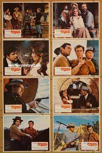b118 PAYMENT IN BLOOD 8 movie lobby cards '68 spaghetti western!