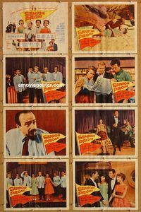 b151 SENIOR PROM 8 movie lobby cards '58 Louis Prima, rock 'n' roll!