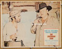 a564 SOUTHERN STAR movie lobby card #4 '69 Orson Welles drinking!